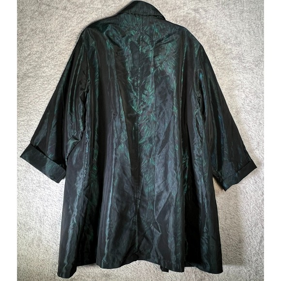 Mulberry Dark Green Women's Trench Coat - Picture 4 of 12